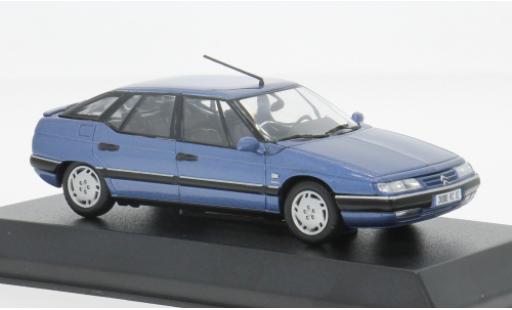 Miniature Citroen XM 1/43 Norev bleue 1995 1:43 Citroen XM 1/43 Norev bleue 1995 1:43 miniature