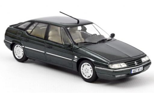 Miniature Citroen XM 1/43 Norev metallise verte 1995 Citroen XM 1/43 Norev metallise verte 1995 miniature