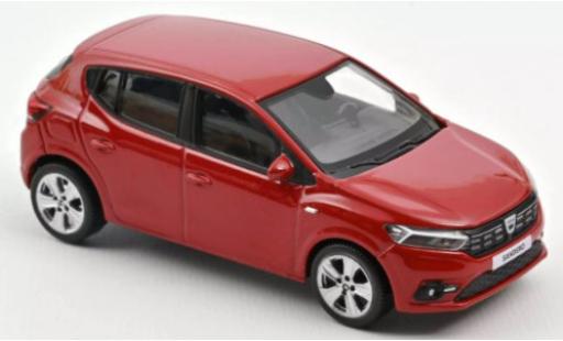 Miniature Dacia Sandero 1/43 Norev rouge 2021 Dacia Sandero 1/43 Norev rouge 2021 miniature