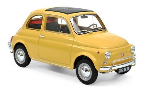 Miniature Fiat 500 1/18 Norev L beige 1968 Fiat 500 1/18 Norev L beige 1968 miniature