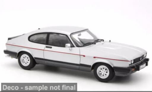 Miniature Ford Capri 1/18 Norev MK III 2.8 Injection grise 1983 1:18 Ford Capri 1/18 Norev MK III 2.8 Injection grise 1983 1:18 miniature