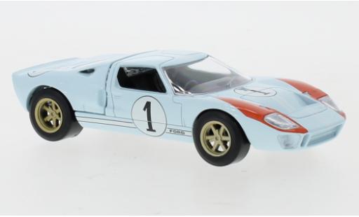 Miniature Ford GT40 1/43 Norev RHD No.1 1966 Ford GT40 1/43 Norev RHD No.1 1966 miniature