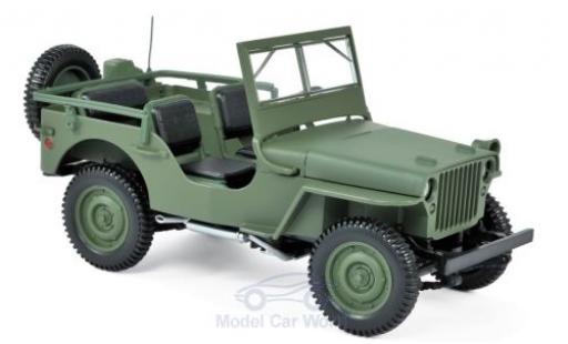 Miniature Jeep Willys 1/18 Norev oliv 1942 Jeep Willys 1/18 Norev oliv 1942 miniature