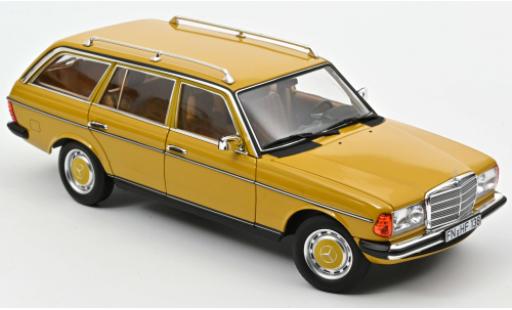 Miniature Mercedes 200 1/18 Norev T (S123) jaune 1982 Mercedes 200 1/18 Norev T (S123) jaune 1982 miniature