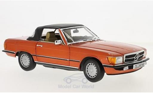 Miniature Mercedes 300 SL 1/18 Norev SL metallise rouge 1986 Mercedes 300 SL 1/18 Norev SL metallise rouge 1986 miniature