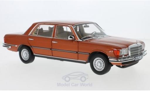 Miniature Mercedes 450 SEL 1/18 Norev SEL 6.9 (V116) metallise orange 1976 Mercedes 450 SEL 1/18 Norev SEL 6.9 (V116) metallise orange 1976 miniature