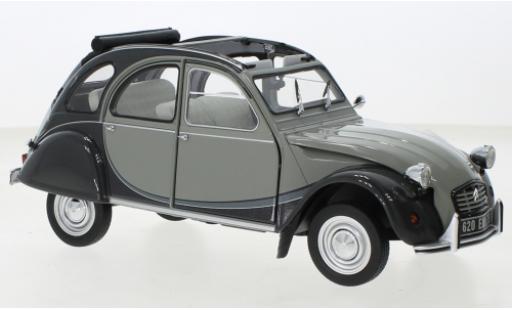 Miniature Citroen 2CV 1/18 Norev Charleston grise/grise 1983 Citroen 2CV 1/18 Norev Charleston grise/grise 1983 miniature