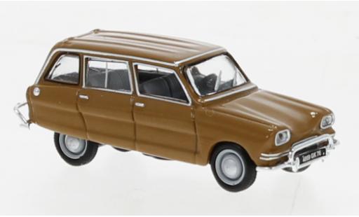 Miniature Citroen Ami 6 1/87 Norev Break marron 1969 Citroen Ami 6 1/87 Norev Break marron 1969 miniature
