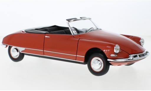 Miniature Citroen DS 1/18 Norev 19 cabriolet rouge 1961 Citroen DS 1/18 Norev 19 cabriolet rouge 1961 miniature