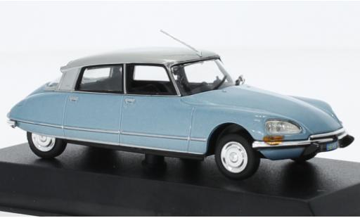Miniature Citroen DS 1/43 Norev 23 Pallas metallise bleu clair/d 1973 Citroen DS 1/43 Norev 23 Pallas metallise bleu clair/d 1973 miniature