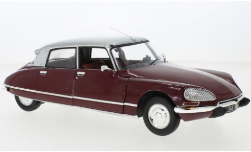 Miniature Citroen DS 1/18 Norev 23 Pallas rouge foncé/metallise gris 1972 Citroen DS 1/18 Norev 23 Pallas rouge foncé/metallise gris 1972 miniature
