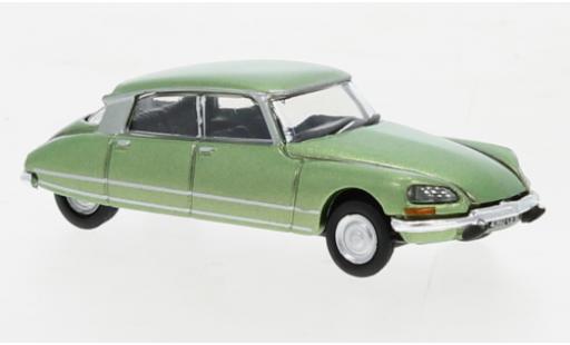Miniature Citroen DS 1/87 Norev 23 metallise verte 1972 Citroen DS 1/87 Norev 23 metallise verte 1972 miniature