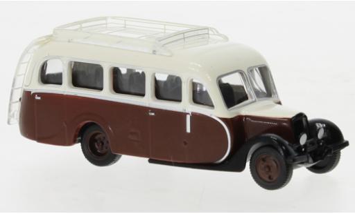 Miniature Citroen U23 1/87 Norev Autocar marron/beige 1947 Citroen U23 1/87 Norev Autocar marron/beige 1947 miniature
