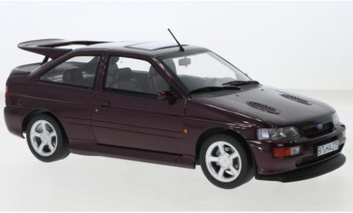 Miniature Ford Escort 1/18 Norev RS Cosworth metallise violetteee 1992 Ford Escort 1/18 Norev RS Cosworth metallise violetteee 1992 miniature