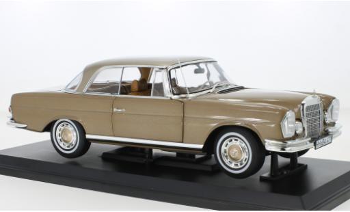 Miniature Mercedes 250 1/18 Norev SE Coupe (W111) metallise beige 1969 Mercedes 250 1/18 Norev SE Coupe (W111) metallise beige 1969 miniature