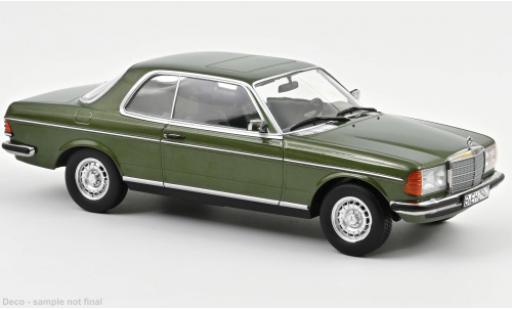 Miniature Mercedes 280 1/18 Norev CE (C123) metallise vert 1980 Mercedes 280 1/18 Norev CE (C123) metallise vert 1980 miniature