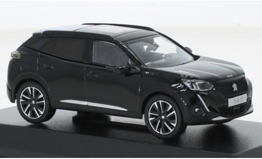 Miniature Peugeot 2008 1/43 Norev GT metallise noire 2020 Peugeot 2008 1/43 Norev GT metallise noire 2020 miniature