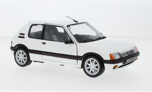 Miniature Peugeot 205 1/18 Norev GTI 1.9 blanche 1989 Peugeot 205 1/18 Norev GTI 1.9 blanche 1989 miniature