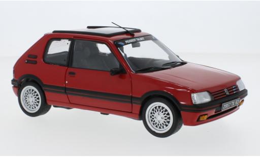 Miniature Peugeot 205 1/18 Norev GTI 1.9 PTS rouge 1991 Peugeot 205 1/18 Norev GTI 1.9 PTS rouge 1991 miniature