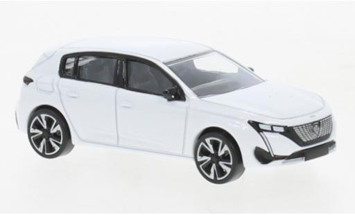 Miniature Peugeot 308 1/64 Norev metallise blanche 2021 Peugeot 308 1/64 Norev metallise blanche 2021 miniature