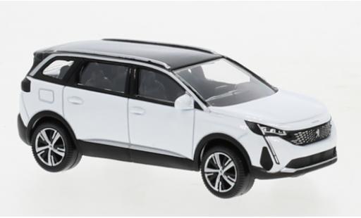 Miniature Peugeot 5008 1/64 Norev metallise blanche 2020 Peugeot 5008 1/64 Norev metallise blanche 2020 miniature