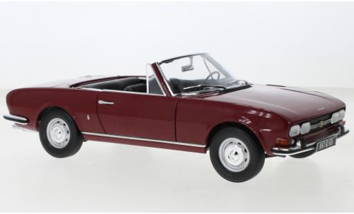 Miniature Peugeot 504 1/18 Norev cabriolet rouge foncé 1969 Peugeot 504 1/18 Norev cabriolet rouge foncé 1969 miniature