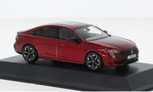 Miniature Peugeot 508 1/43 Norev GT hybride metallise rouge 2023 Peugeot 508 1/43 Norev GT hybride metallise rouge 2023 miniature
