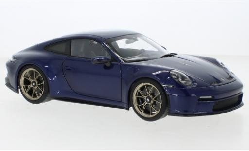 Miniature Porsche 992 GT3 1/18 Norev 911  metallise bleue 2021 Porsche 992 GT3 1/18 Norev 911  metallise bleue 2021 miniature