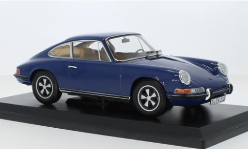 Miniature Porsche 911 1/18 Norev S bleu 1969 Porsche 911 1/18 Norev S bleu 1969 miniature