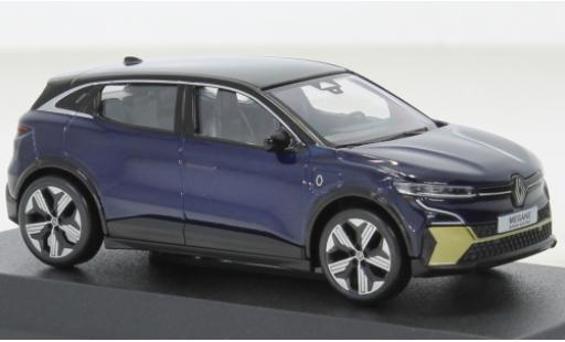 Miniature Renault Megane 1/43 Norev E-Tech metallise bleue/noire 2022 Renault Megane 1/43 Norev E-Tech metallise bleue/noire 2022 miniature