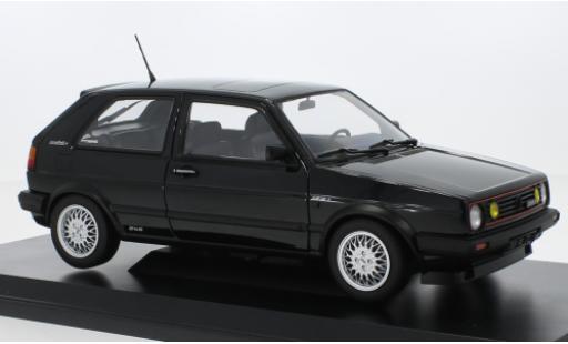 Miniature Volkswagen Golf 1/18 Norev II GTI 16S Match metallise noire 1989 Volkswagen Golf 1/18 Norev II GTI 16S Match metallise noire 1989 miniature
