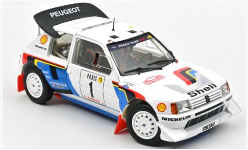 Miniature Peugeot 205 1/18 Norev T16 No.1 S Rally Monte Carlo 1986 T.Salonen/S.Harjanne Peugeot 205 1/18 Norev T16 No.1 S Rally Monte Carlo 1986 T.Salonen/S.Harjanne miniature