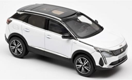 Miniature Peugeot 3008 1/43 Norev GT Hybrid4 metallise blanche 2020 Peugeot 3008 1/43 Norev GT Hybrid4 metallise blanche 2020 miniature