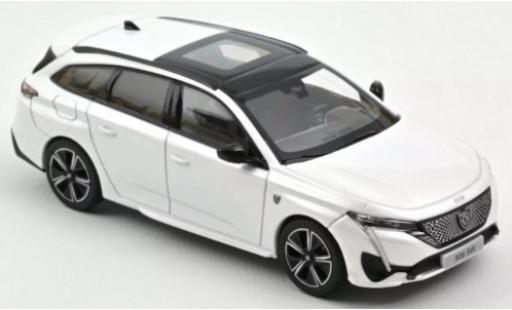 Miniature Peugeot 308 1/43 Norev SW GT metallise blanche 2021 Peugeot 308 1/43 Norev SW GT metallise blanche 2021 miniature