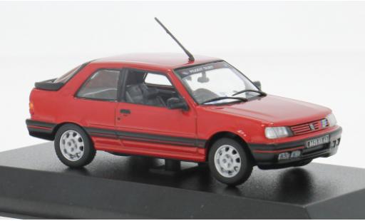 Miniature Peugeot 309 1/43 Norev GTi rouge 1987 1:43 Peugeot 309 1/43 Norev GTi rouge 1987 1:43 miniature