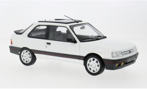 Miniature Peugeot 309 1/18 Norev GTI blanche 1987 1:18 Peugeot 309 1/18 Norev GTI blanche 1987 1:18 miniature