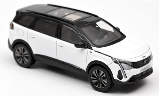 Miniature Peugeot 5008 1/43 Norev GT Black Pack metallise blanche 2020 Peugeot 5008 1/43 Norev GT Black Pack metallise blanche 2020 miniature