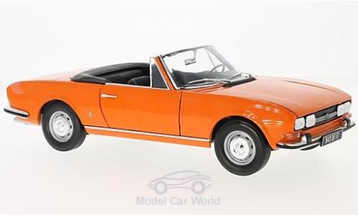 Miniature Peugeot 504 Cabriolet 1/18 Norev Cabriolet orange 1970 Peugeot 504 Cabriolet 1/18 Norev Cabriolet orange 1970 miniature
