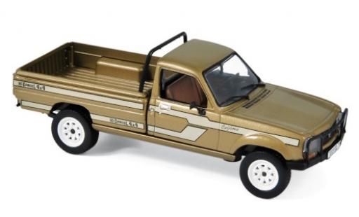 Miniature Peugeot 504 1/43 Norev Pick Up California Dangel 4x4 metallise beige/Dekor 1985 Peugeot 504 1/43 Norev Pick Up California Dangel 4x4 metallise beige/Dekor 1985 miniature