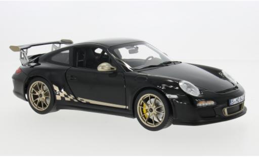Miniature Porsche 991 GT3 RS 1/18 Norev 911  noire/gold 2009 1:18 Porsche 991 GT3 RS 1/18 Norev 911  noire/gold 2009 1:18 miniature