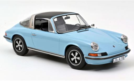 Miniature Porsche 911 1/18 Norev S Targa bleue 1973 Porsche 911 1/18 Norev S Targa bleue 1973 miniature