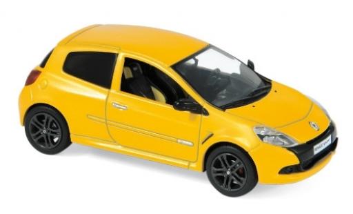 Miniature Renault Clio 1/43 Norev R.S. metallise jaune 2009 Renault Clio 1/43 Norev R.S. metallise jaune 2009 miniature