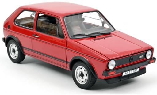 Miniature Volkswagen Golf 1/18 Norev I GTI rouge 1976 Volkswagen Golf 1/18 Norev I GTI rouge 1976 miniature