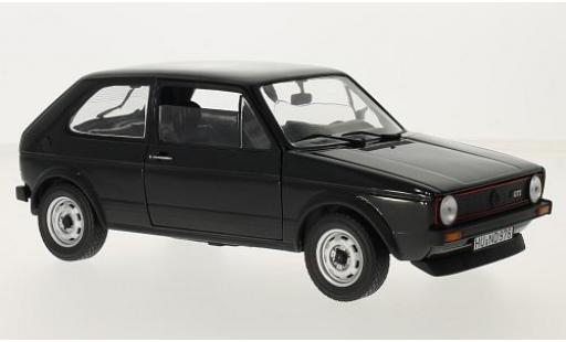Miniature Volkswagen Golf 1/18 Norev I GTI noire 1976 Volkswagen Golf 1/18 Norev I GTI noire 1976 miniature
