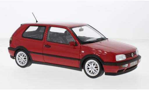 Miniature Volkswagen Golf 1/18 Norev III GTI rouge 1996 1:18 Volkswagen Golf 1/18 Norev III GTI rouge 1996 1:18 miniature