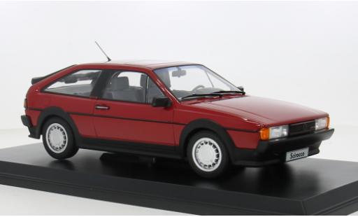 Miniature Volkswagen Scirocco 1/18 Norev II GTX 16V rouge 1988 1:18 Volkswagen Scirocco 1/18 Norev II GTX 16V rouge 1988 1:18 miniature