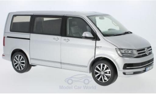 Miniature Volkswagen T6 1/18 NZG Multivan grise 2016 Highline Volkswagen T6 1/18 NZG Multivan grise 2016 Highline miniature