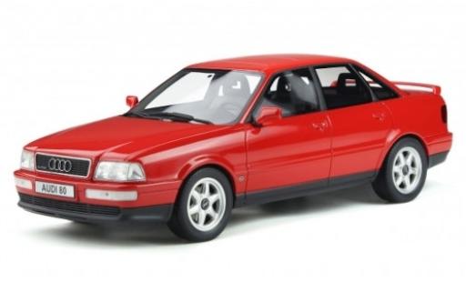 Miniature Audi 80 quattro 1/18 Ottomobile Competition rouge 1994 Audi 80 quattro 1/18 Ottomobile Competition rouge 1994 miniature