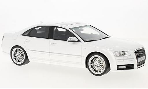 Miniature Audi S8 1/18 Ottomobile D3 blanche 2008 Audi S8 1/18 Ottomobile D3 blanche 2008 miniature