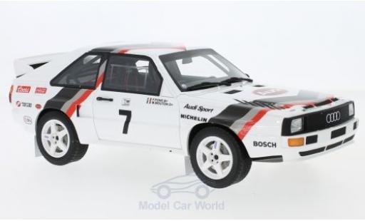 Miniature Audi Sport Quattro 1/18 Ottomobile Sport quattro No.7 Pikes Peak 1984 M.Mouton Audi Sport Quattro 1/18 Ottomobile Sport quattro No.7 Pikes Peak 1984 M.Mouton miniature